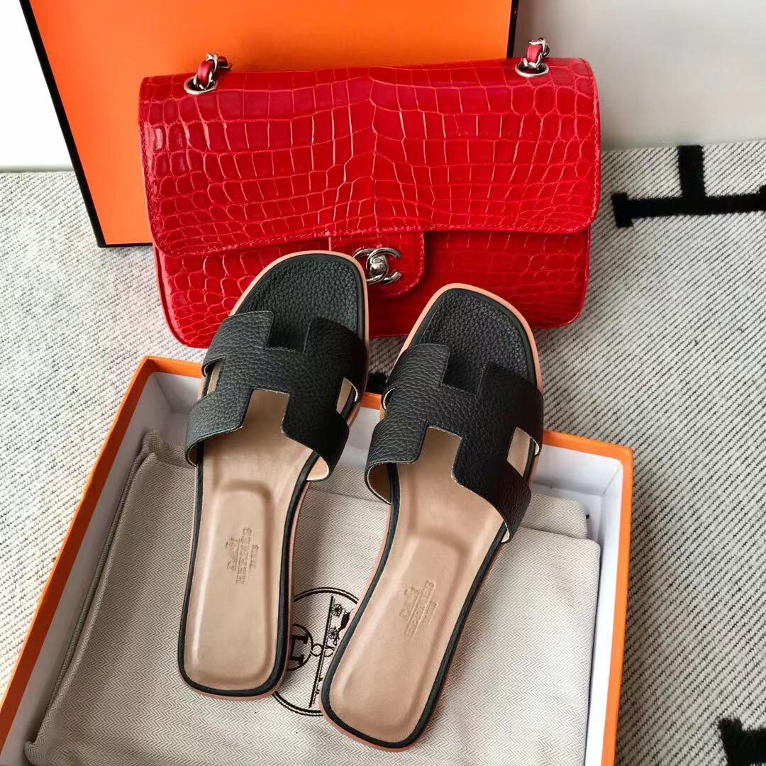 에르메스 올수공 오란 슬리퍼 샌들 토고 01